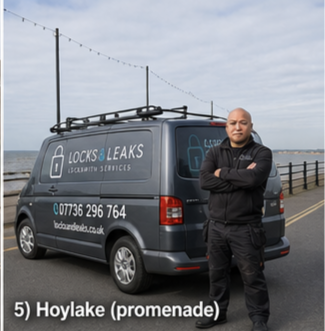 Hoylake area - Locks & Leaks emergency locksmith serving local community